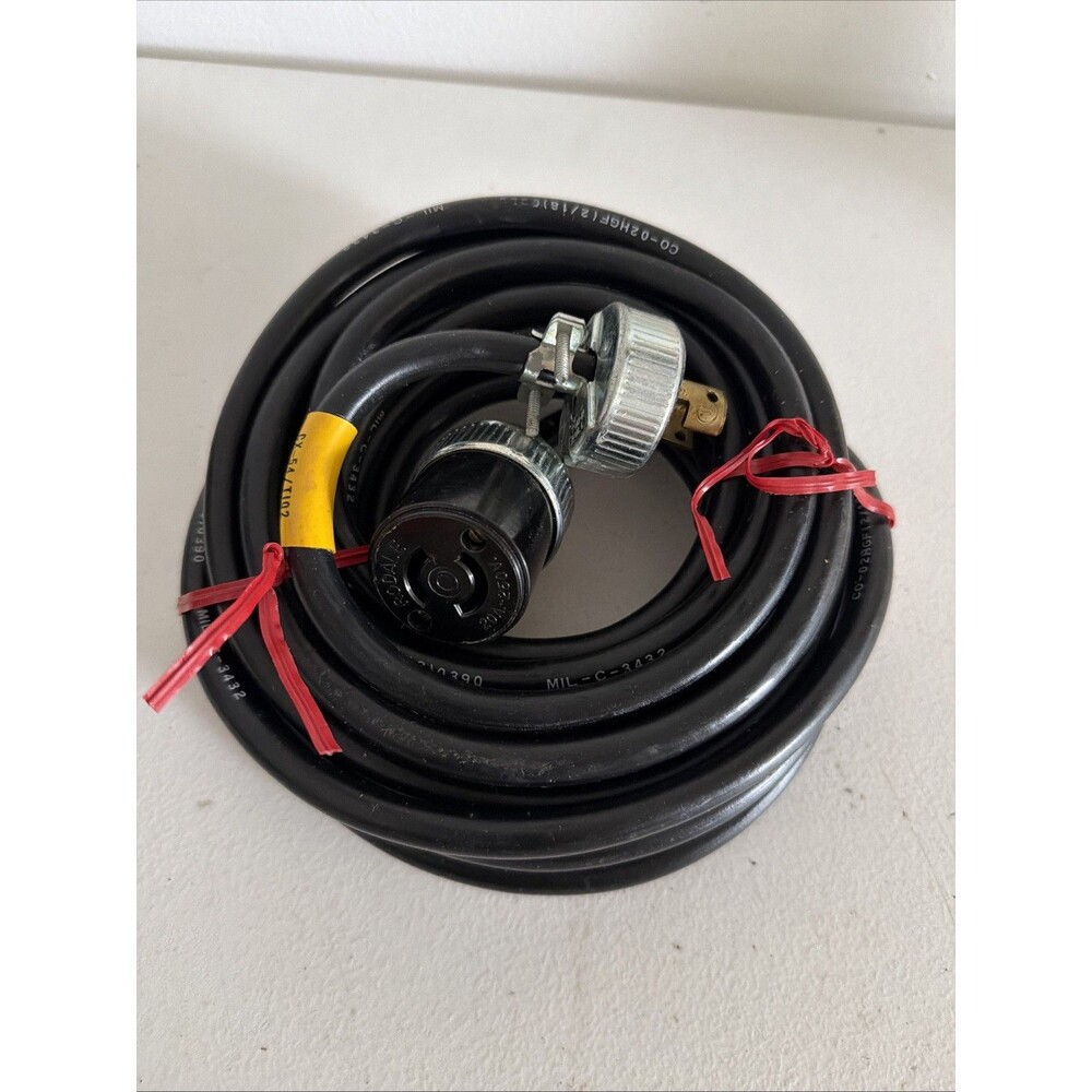 NSN CX-54/TIQ-2 Military Cable Assembly Power Electrical NOS 25ft- Brand New